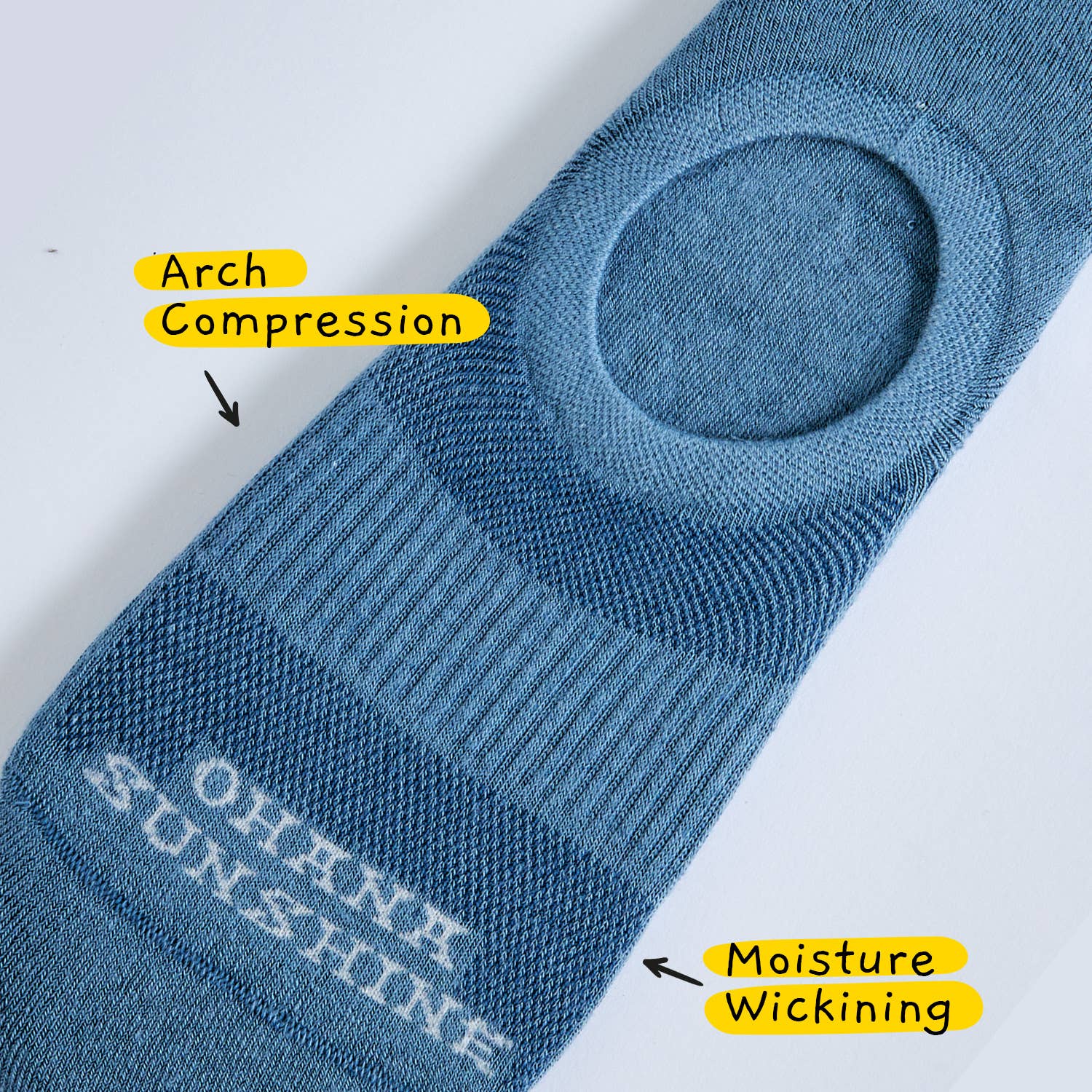 Ohana Sunshine - Wholesale Socks - Unisex - Odor-Control No-Show Socks | Combed Cotton I 6 colors7