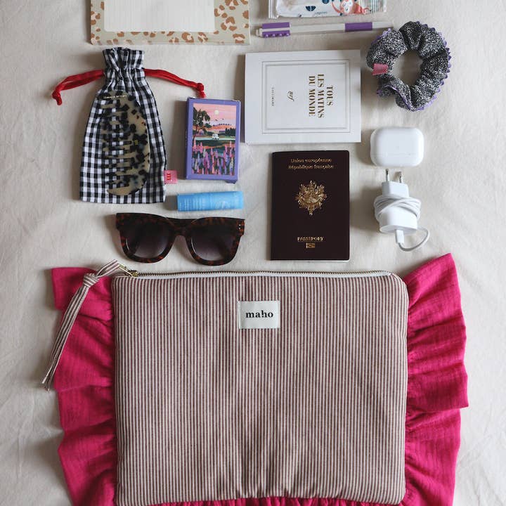 Maho - Wholesale Toiletry Bag - Women's - Sienna Fuchsia7