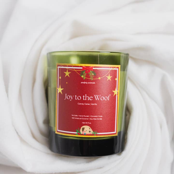 Glæde til Vov - Kæledyrsvenlig Ferieudgave Lys Eksklusiv for engroshandel hos PawtyAnimals.ca