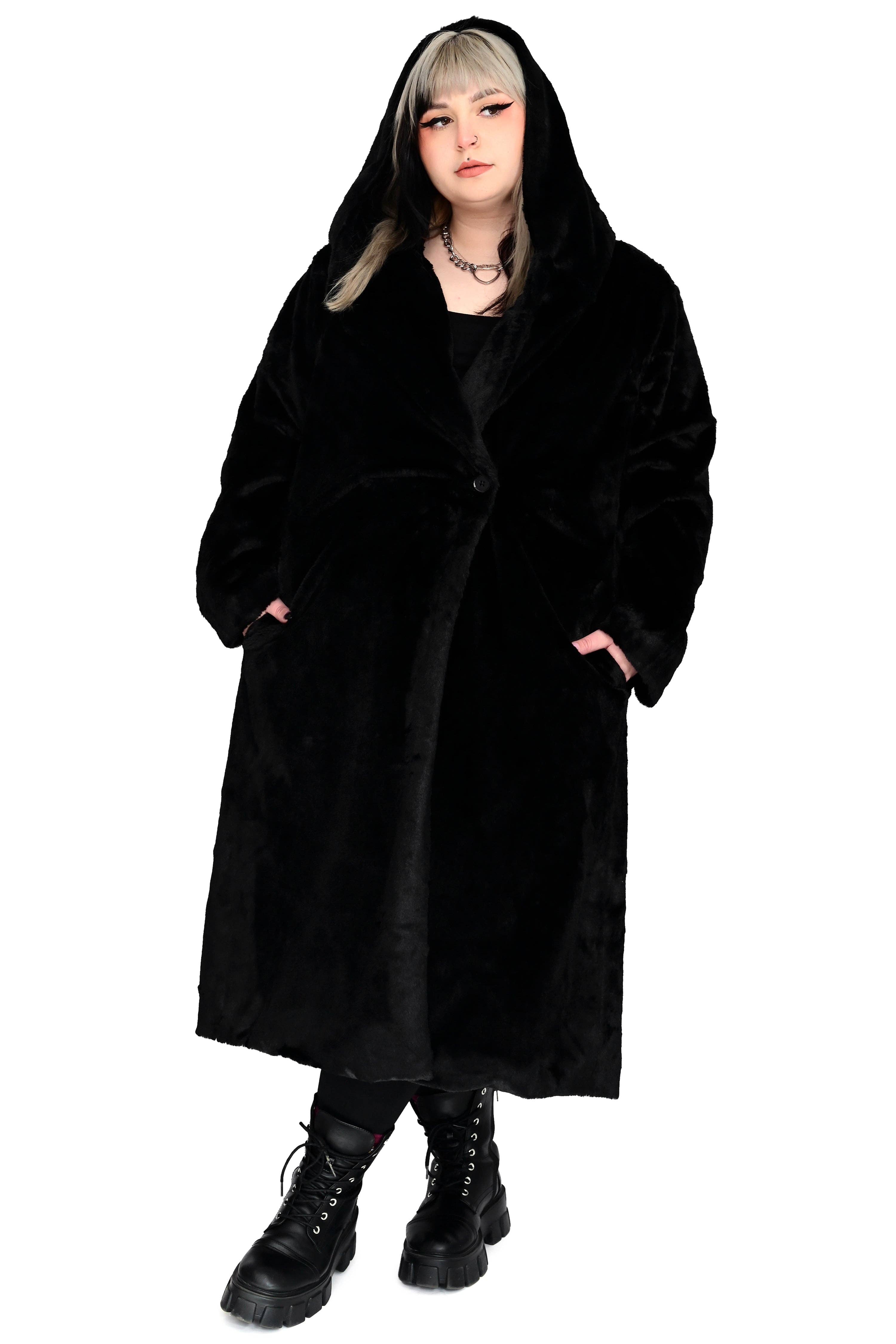 Foxblood - Wholesale Fur/Faux Fur Coat - Women's - Thora Faux Fur Coat1