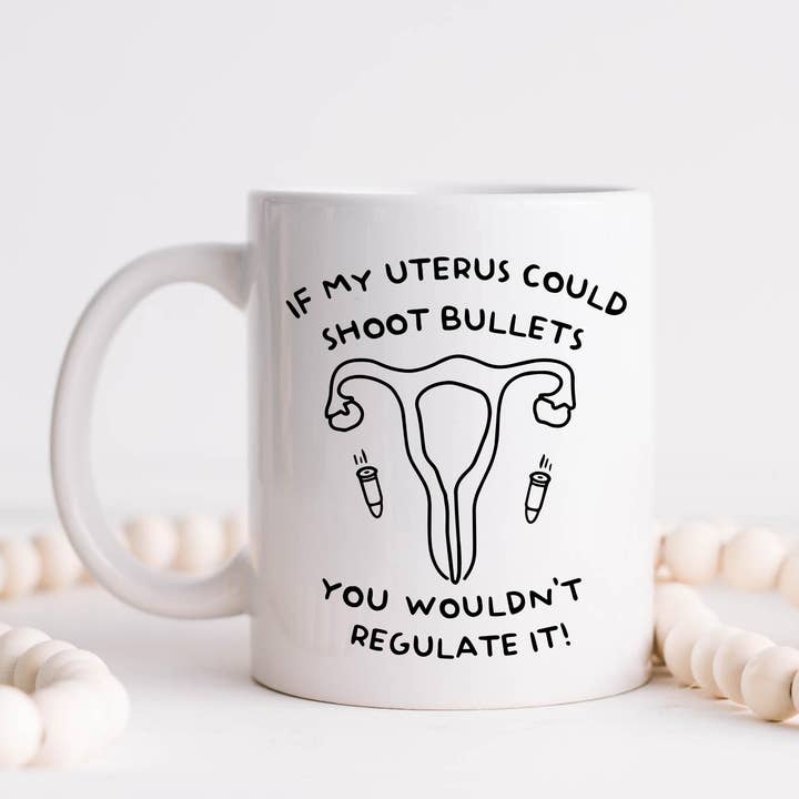 Tasse à café If My Uterus, droits des femmes, autonomisation des femmes pour la vente par Hm Mugs