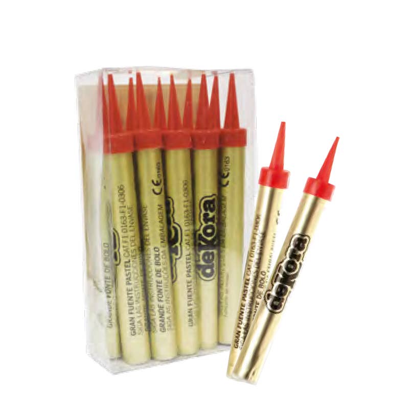 dekora - Wholesale Cake/Cupcake Topper - Sparkler candles for cakes, Pack of 10 units, 12 cm0