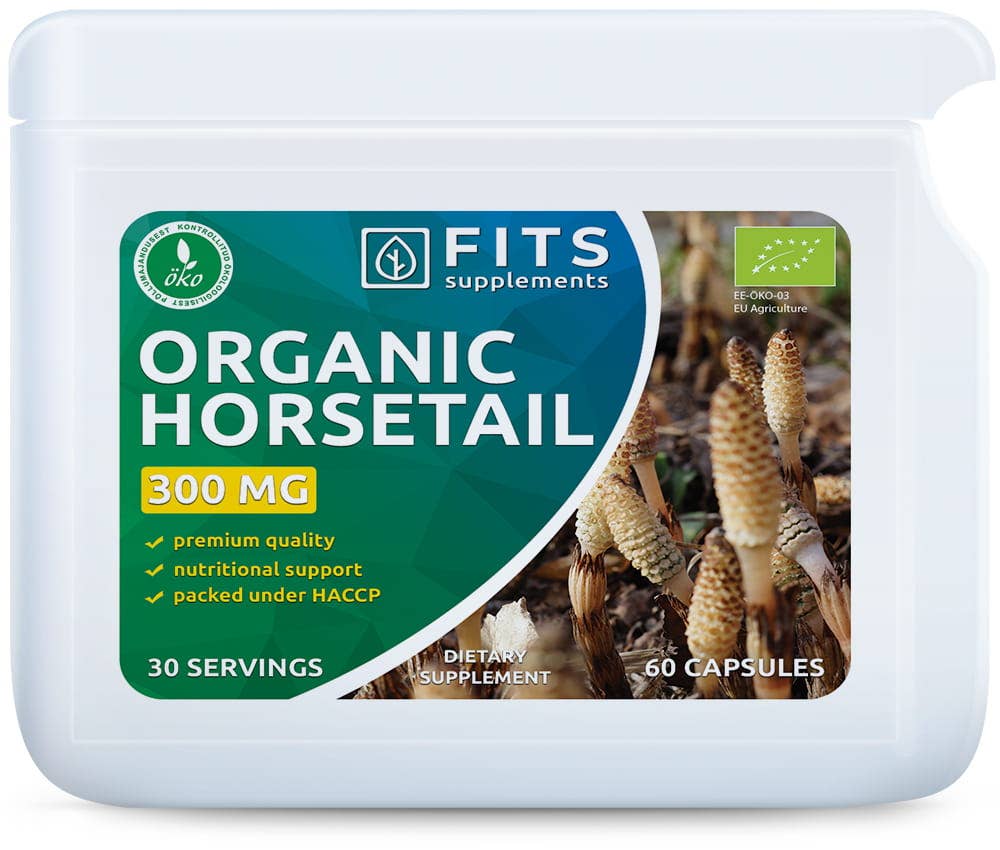 FITS - Wholesale Oral Supplement/Vitamin - Organic Horsetail 300mg 60 capsules