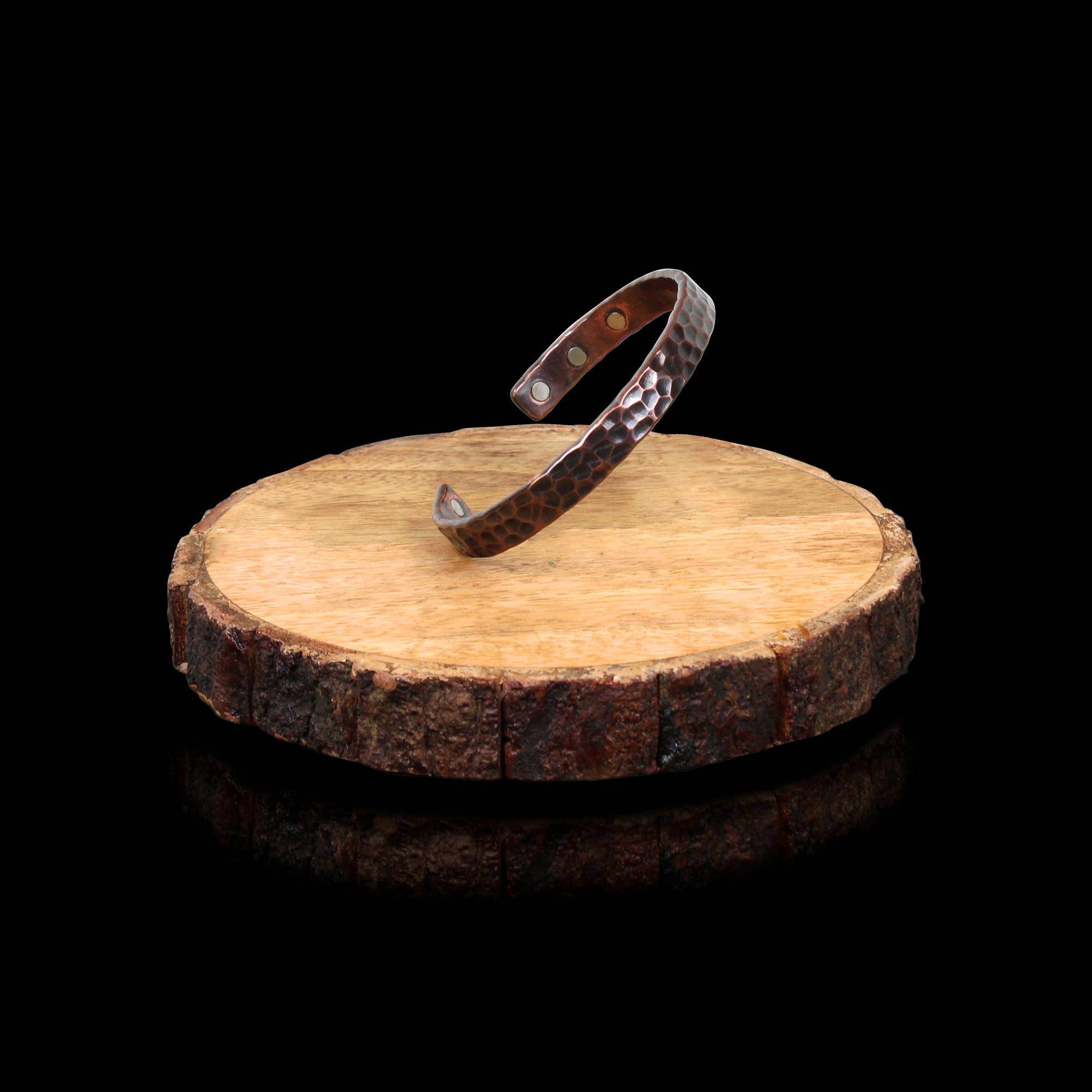 El'Cobre-Ecozonelifestyle - Wholesale Cuff Bracelet - Copper Magnet Bracelet (Design 36)2