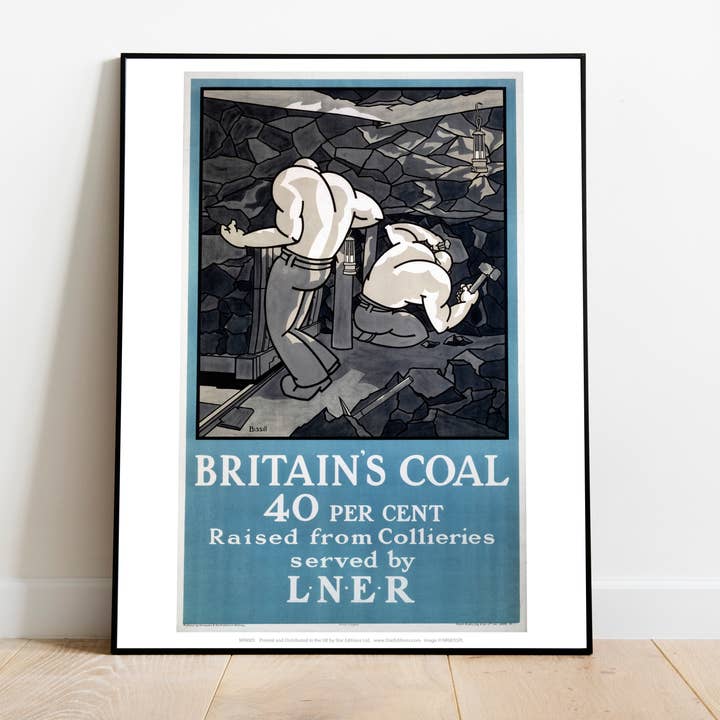 Star Editions – wholesale Art print – Britain's Coal - 11X14” Premium Art Print1