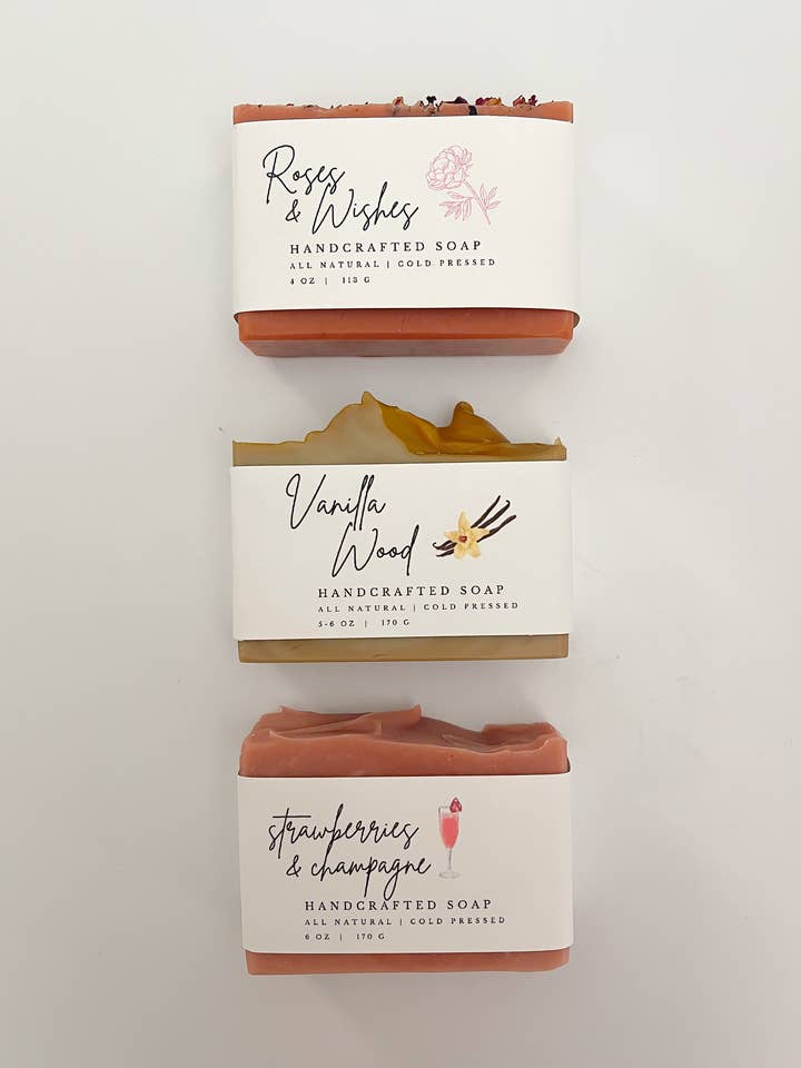 Handgemaakte koude proceszeep gemaakt met geuroliën voor wholesale door Obtuse Organics