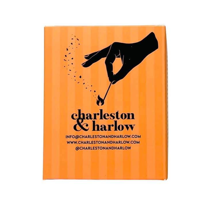 Charleston & Harlow Candle Co. - Wholesale Jar/Filled Candle - Bitchin' Citron Soy Wax Boxed Candle 8oz