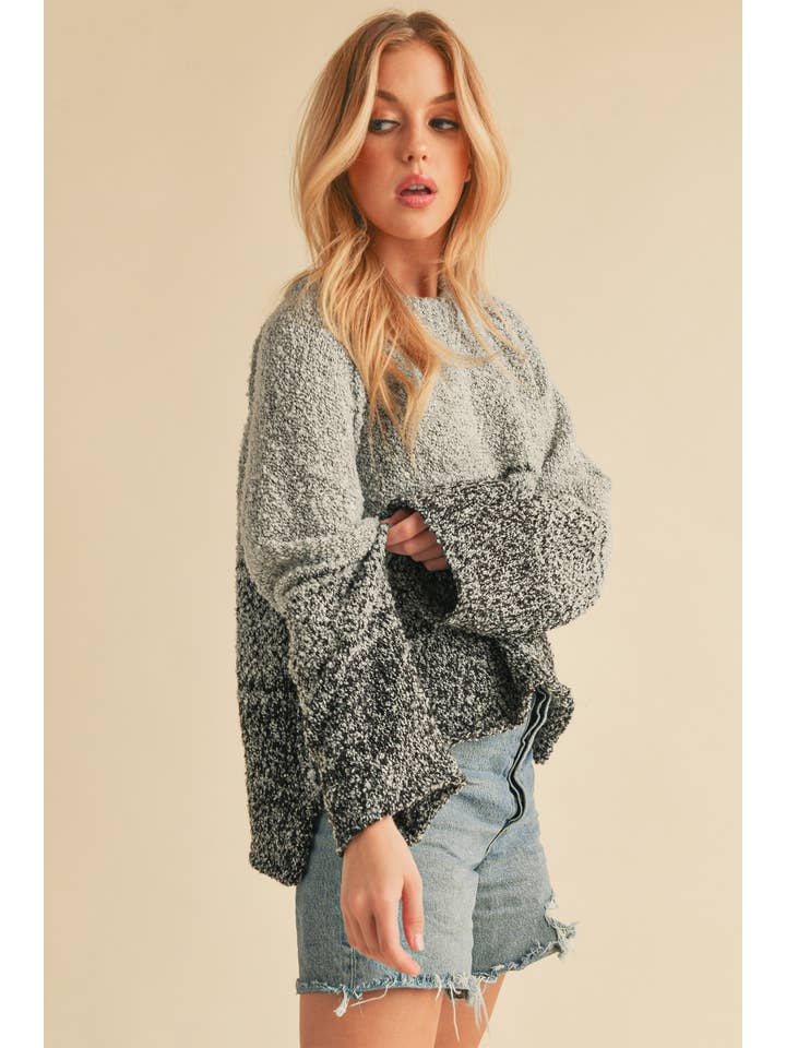 AEMI + CO - Wholesale Knit Sweater - Women's - 390CK Fraya Ombre Sweater 2