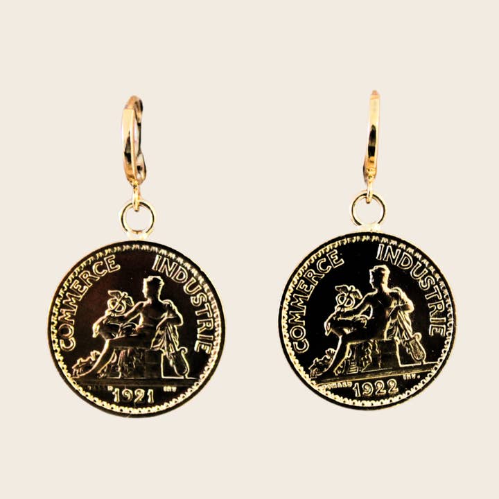 Goed voor oorbellen van 1 frank voor wholesale door Maison Amour