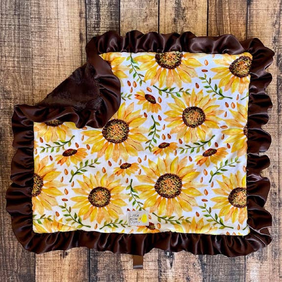 Sunshine Vibrant Yellow Bedding Blanket for wholesale by Little Yellow Chick