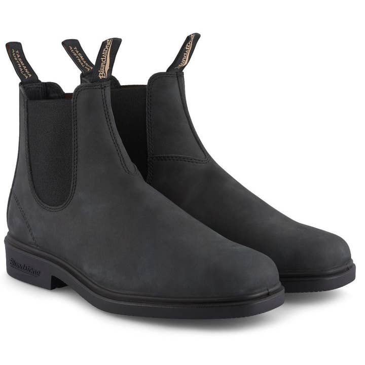 Blundstone #1308 Rustic Black Chelsea Boot for wholesale on Faire