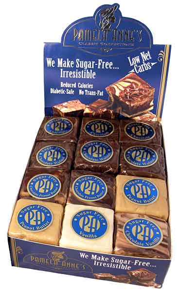 Hudson Meat Company - Wholesale Fudge - FUDGE ASSTRD SUGR FREE     -     PAMELA ANNES0