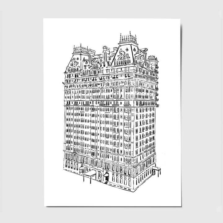 Bellevue Hotel for wholesale by Jane W. Choi Designs