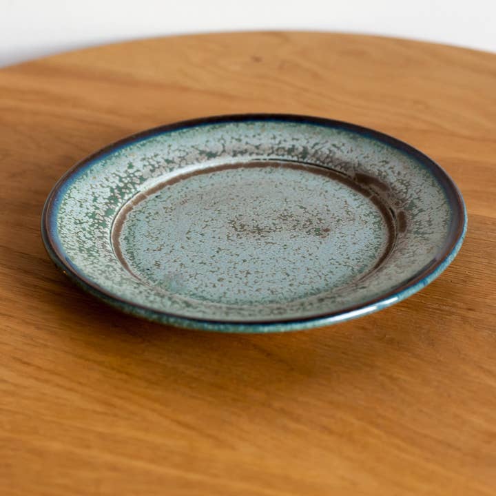 Prato Lateral Vidrado Oceano por atacado de Avila Ceramics