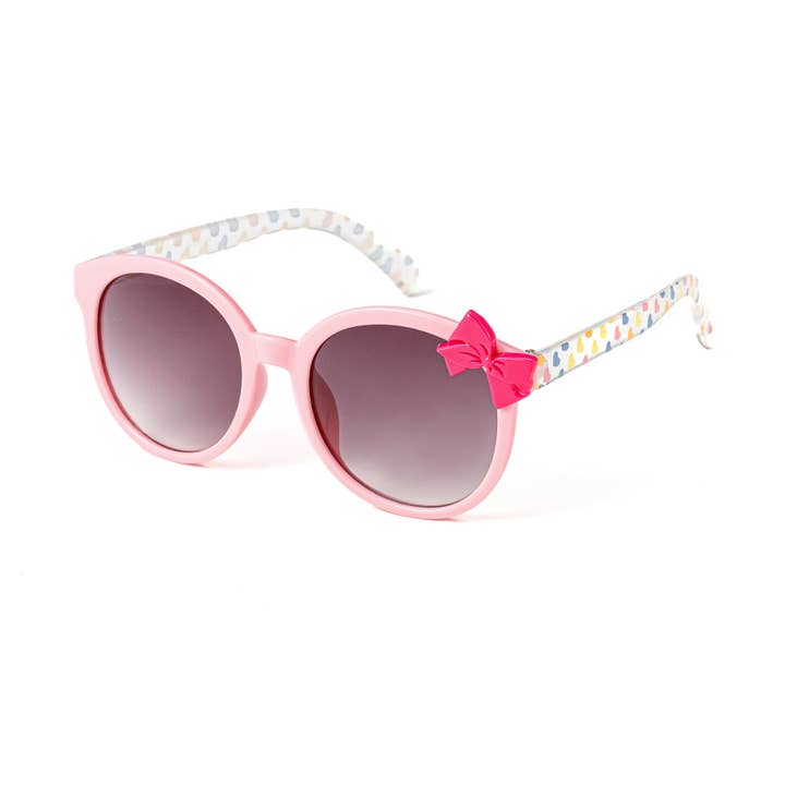 Cute Girls Ribbon Round Sunglasses Wholesale Sunglasses for wholesale by Creative Group