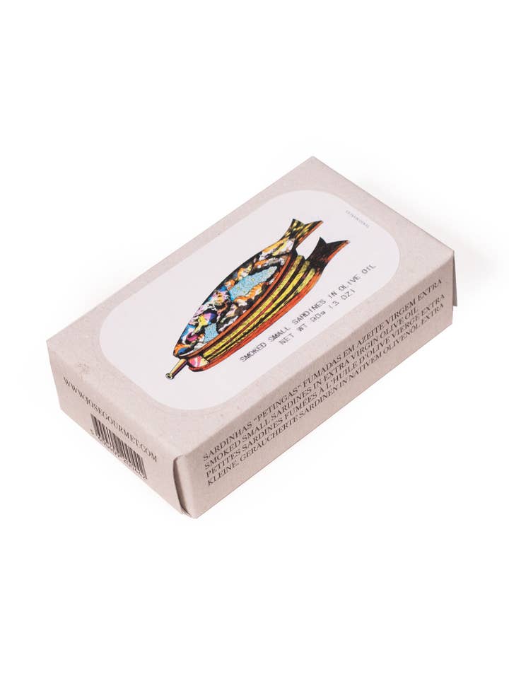 Jose Gourmet Smoked Small Sardines in Extra Virgin Olive Oil, 90g and other Purchase Wholesale marino. Free Returns & Net 60 Terms on Faire trending on Faire.