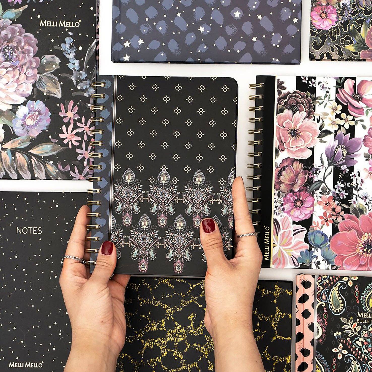 Melli Mello - Wholesale Notebook - Melli Mello Paisley Vibes A5 Notitieboek3