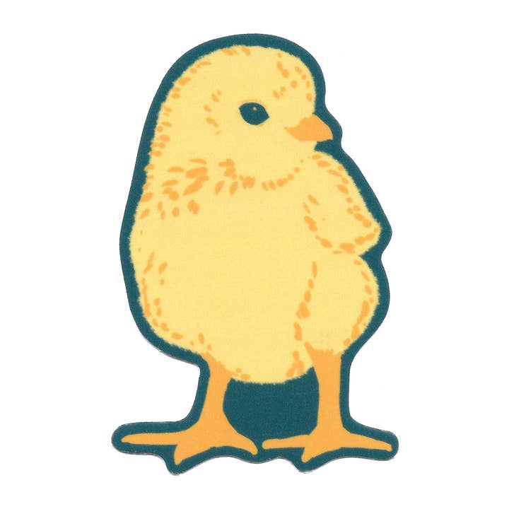 Sticker Poussin pour la vente par Cinder + Salt
