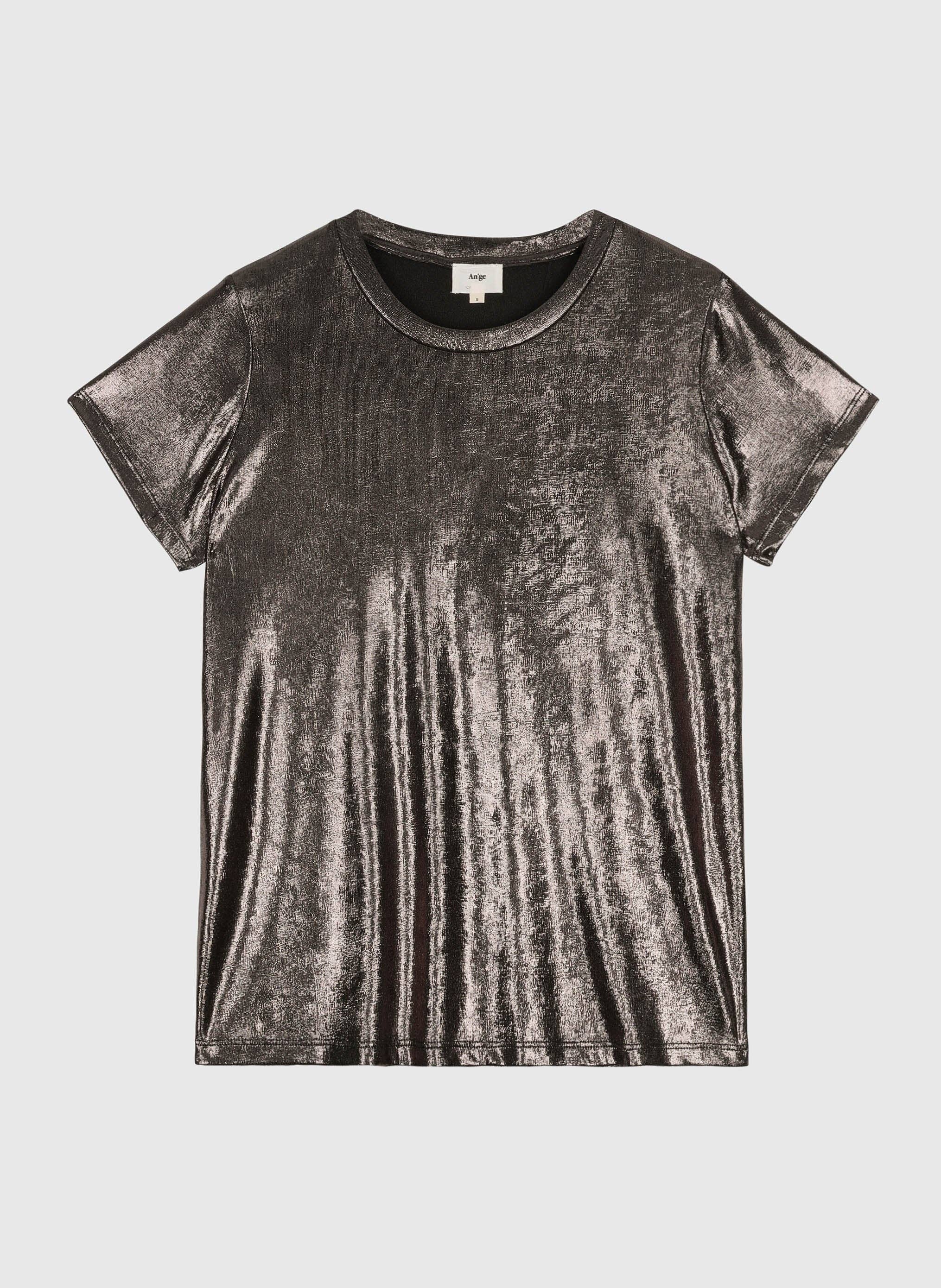 An'ge - Wholesale T-Shirt - Women's - ALIZEANI chocolate T-SHIRT0