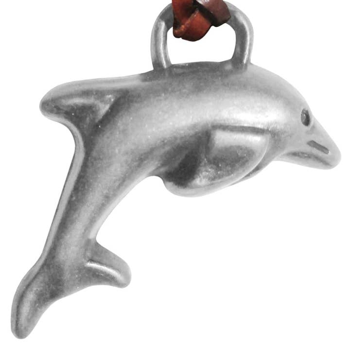 Josvil - Vente Porte-clés – unisexe - PORTE-CLÉS EN CUIR DE DELFIN ZAMAK1