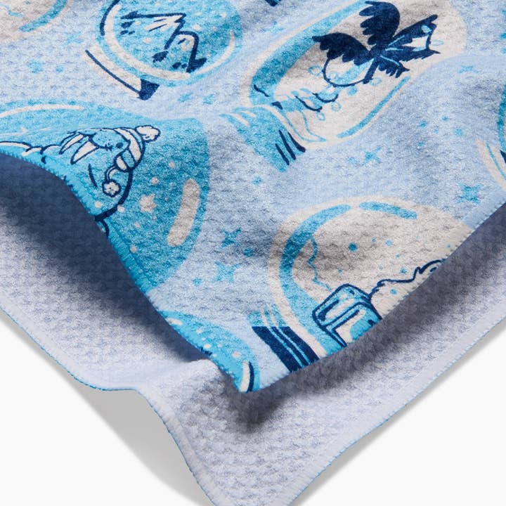 Geometry - Wholesale Tea Towel - Winter Snow Globe Collection Tea Towel