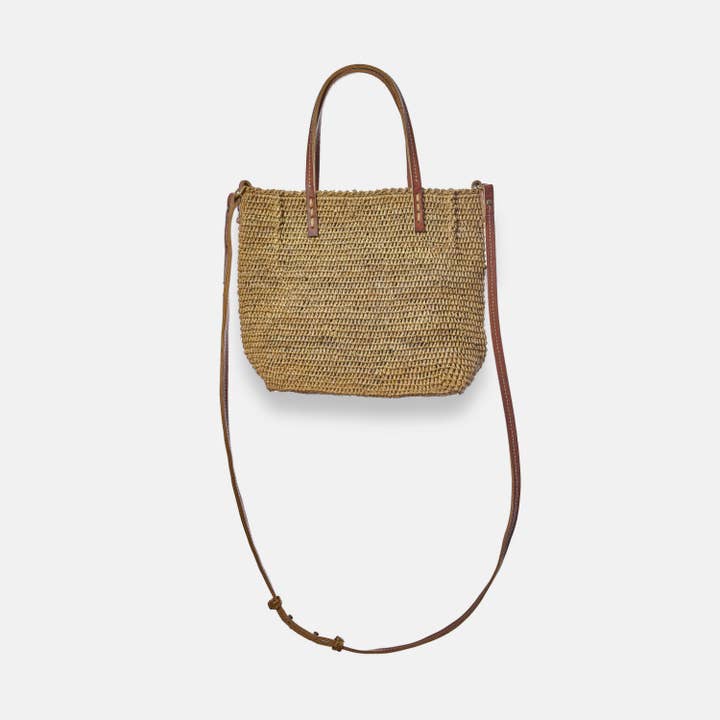 SANS-ARCIDET PARIS - Vente Sac à bandoulière – femme - CAMINO SS24 - Sac à bandoulière en raphia25