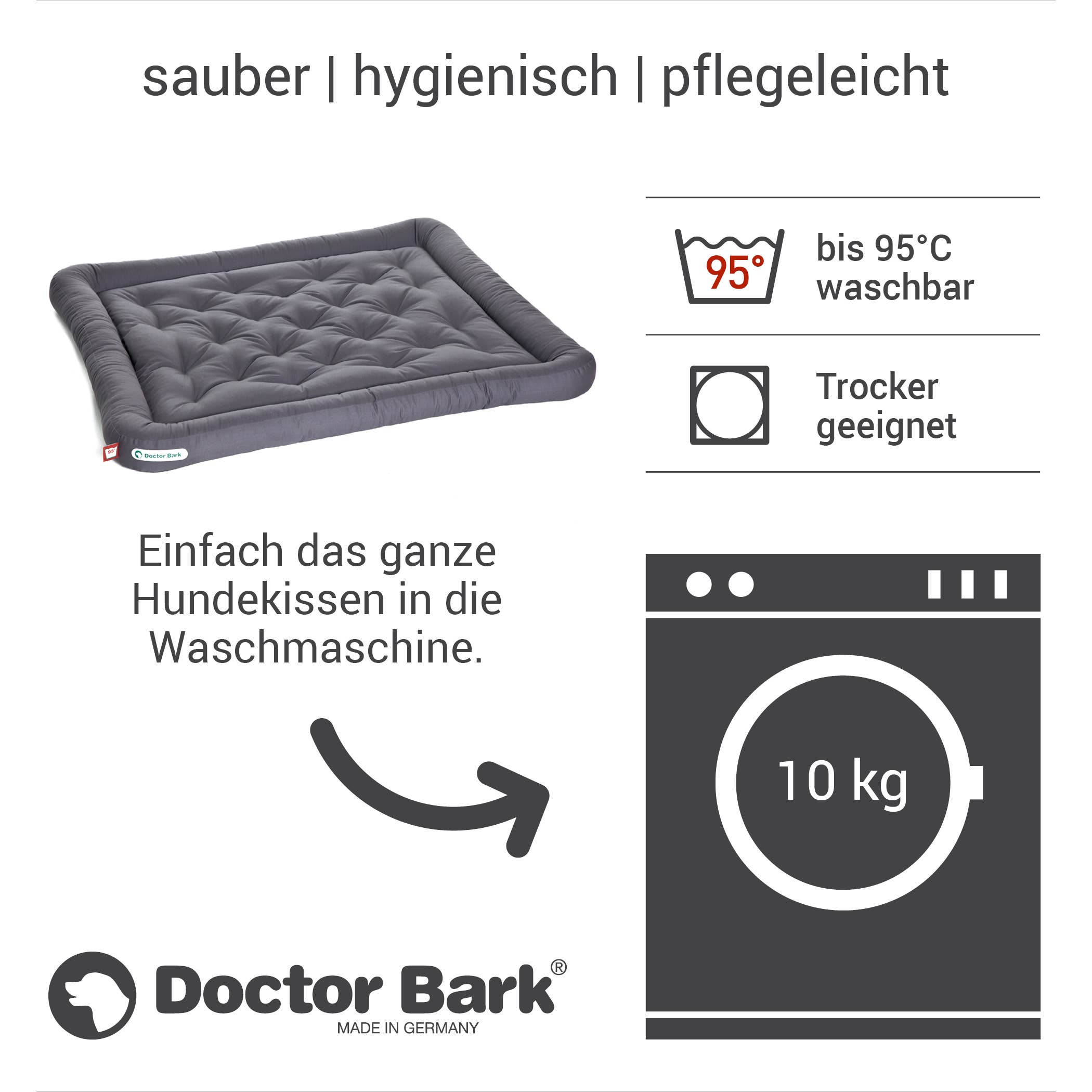 Doctor Bark - Wholesale Pet Bed - Dog - Doctor Bark dog cushion gray11
