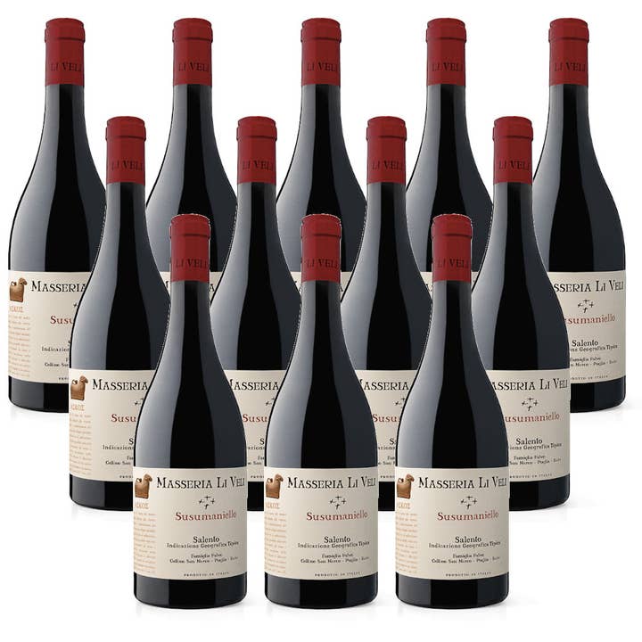 Metina SAS - Wholesale Red Wine - Askos Susumaniello Salento IGT Masseria Li Veli Cl. 37.51