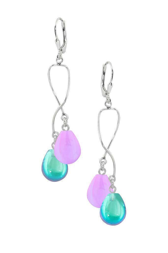 LeightWorks - Aurora Crystal Jewelry - Wholesale Dangle Earrings - Spiral Earrings6