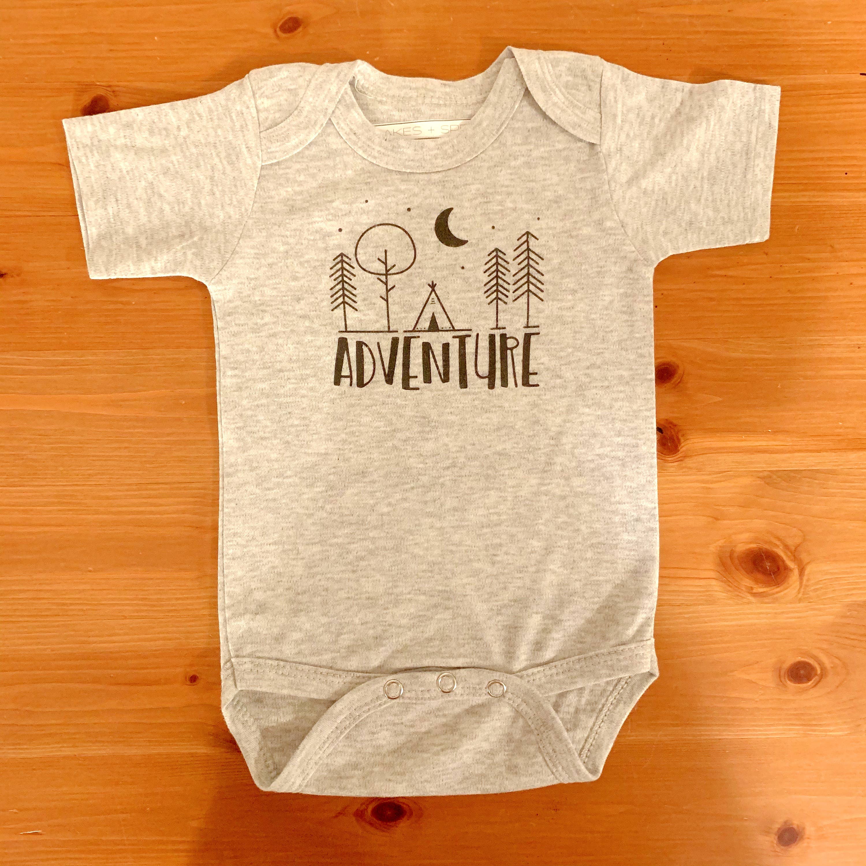 Grey Skies Baby Gift Set - Adventure for wholesale on Faire1