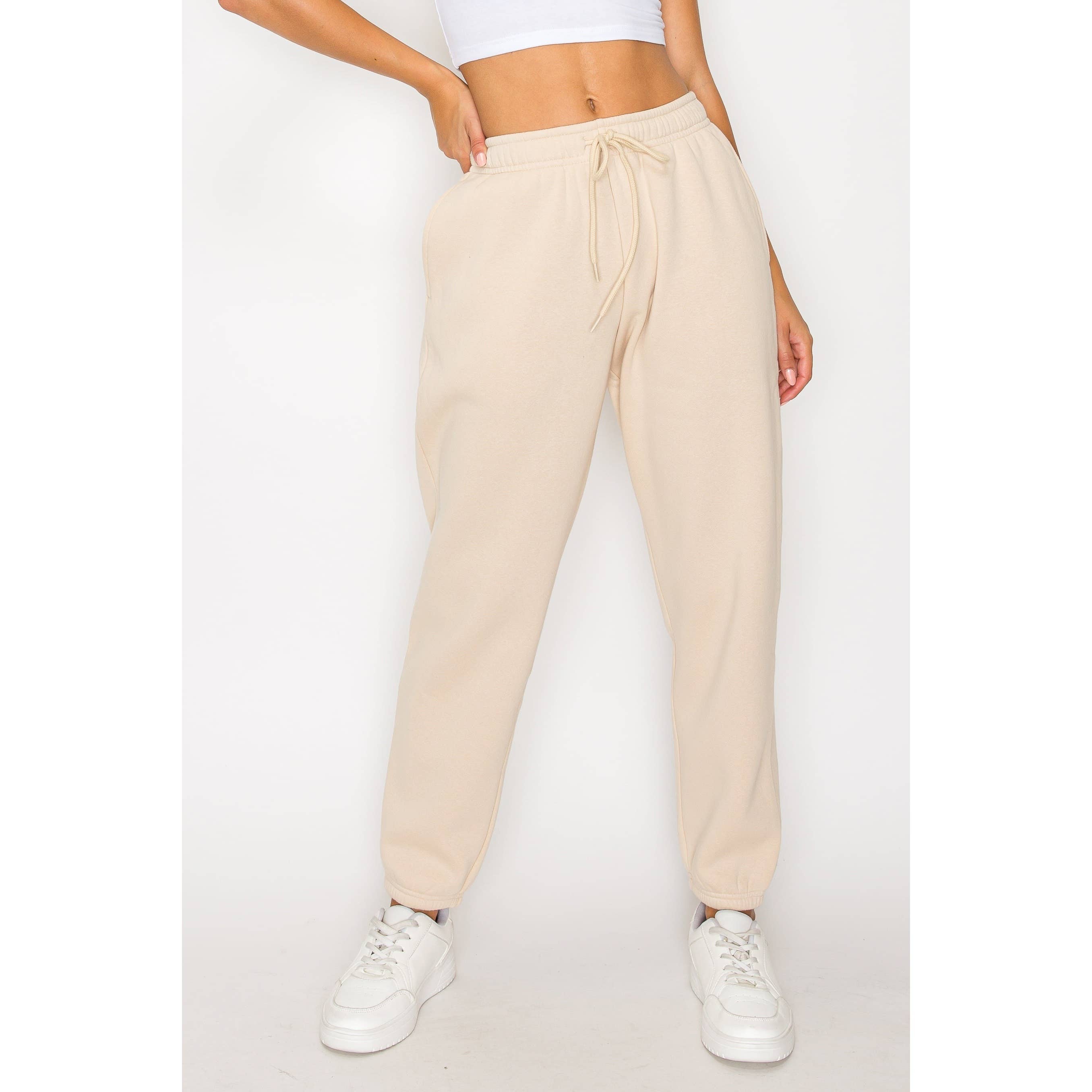 Timeless - Wholesale Athletic Sweatpants/Joggers - Women's - Relaxed Fleece Jogger Sweatpants10