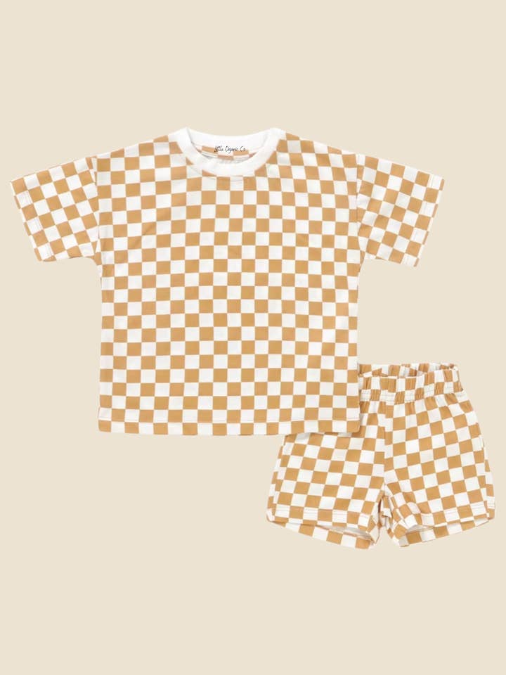 Organic Lounge Summer Sets for Babies & Kids (6M-6Y)  for wholesale by Little Organic Co