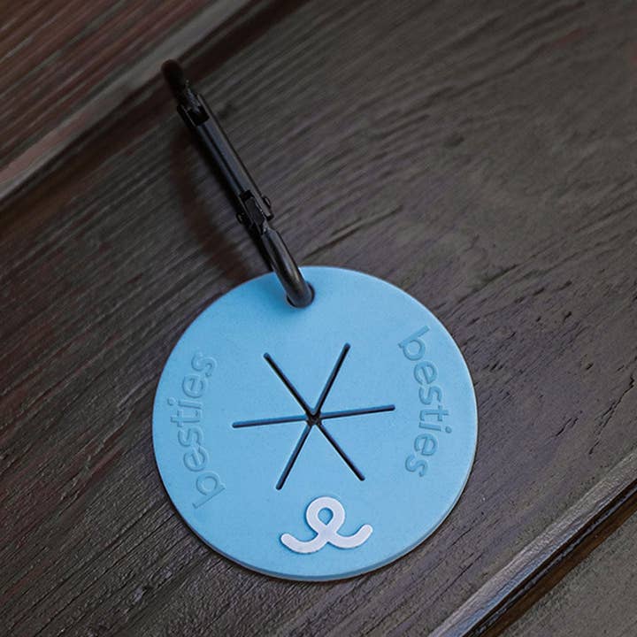 Porte-sac à crottes bleu ciel pour la vente par Besties Pets