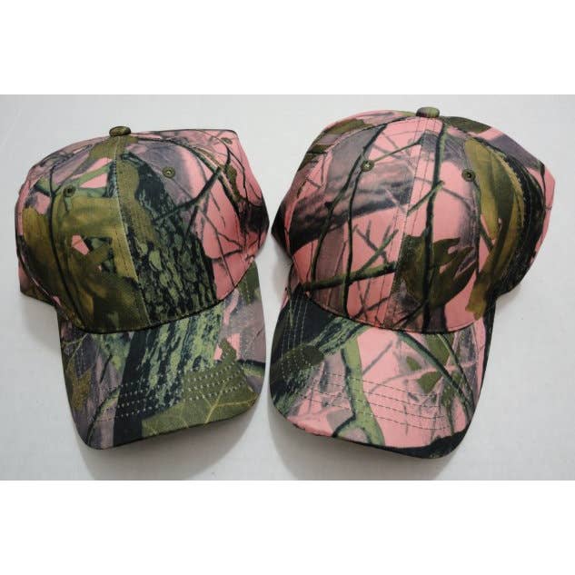 Pink Hardwoods Camo Ball Cap for wholesale by 7 Star