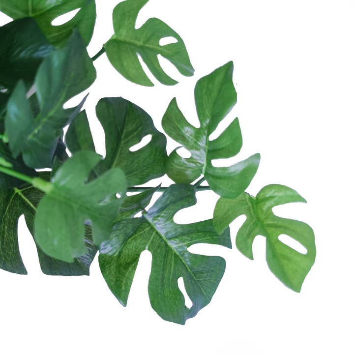 ES Essentials - Wholesale Artificial Plant - Split Philo Hanging Bush Real Touch Green 31"2