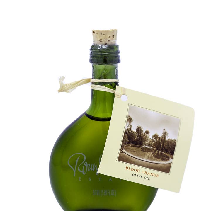 Round Pond Estate Winery - Wholesale Olive oil - Blood Orange Olive Oil 50mL mini bottle0
