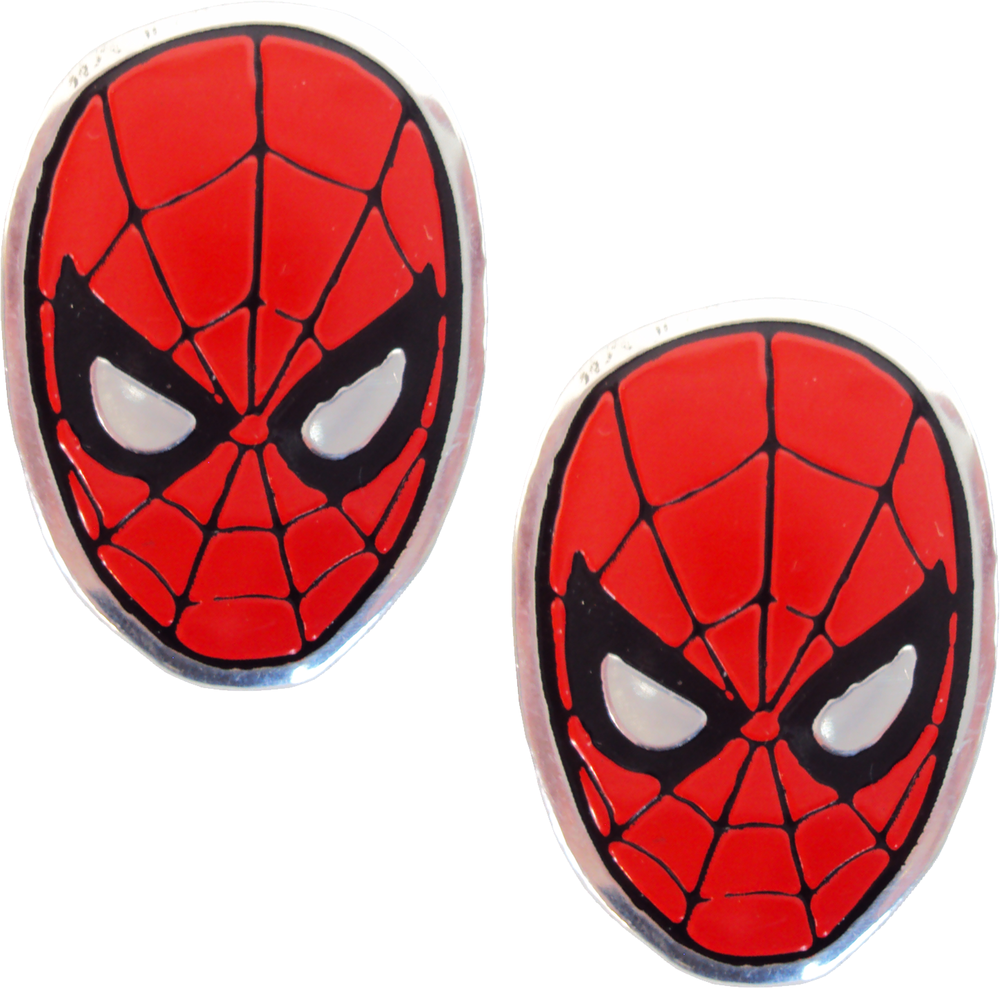 Square Deal Recordings & Supplies - Wholesale Sticker - Sticker - Spider-Man - Small Metal Emblem Face Shot - 2 Pack0