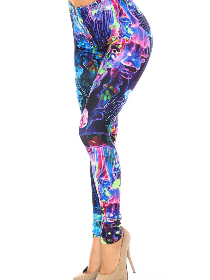Legging en gelée crémeux doux et lumineux de USA Fashion™ pour la vente par USA Fashion