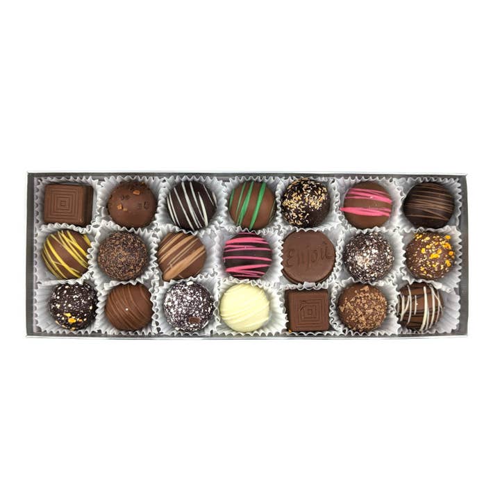 Truffle Collection 5/8th lb for wholesale by Enjou Chocolat