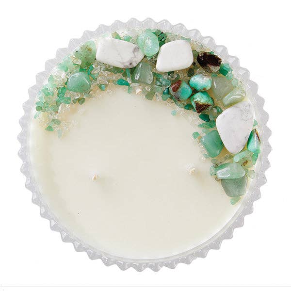 Silk oil of Morocco - Wholesale Jar/filled candle - Enchanted Forest Crystal Candle - Extra Large5