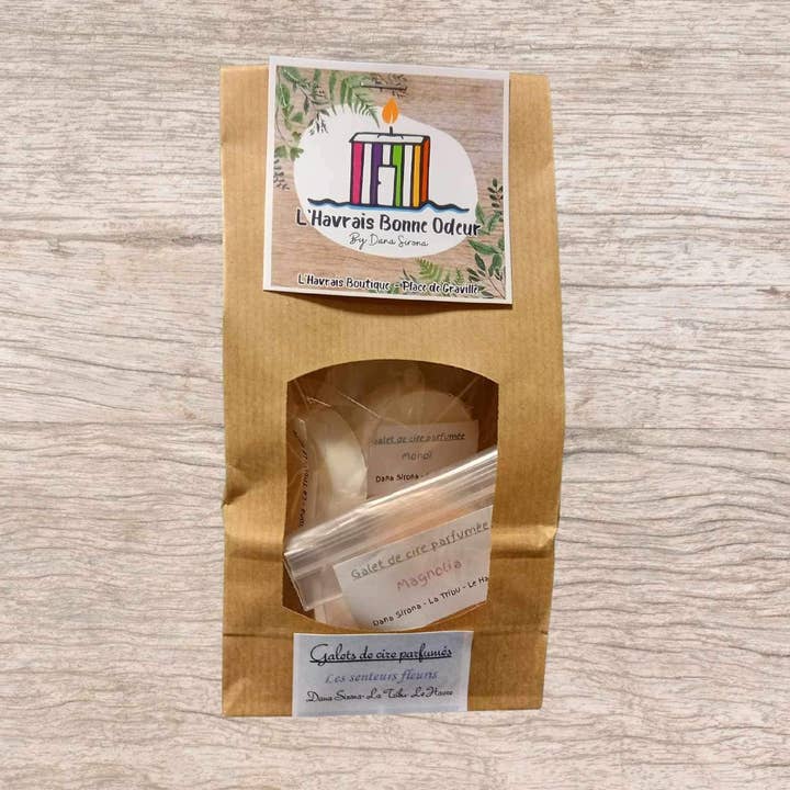Sæt med 10 duftende vokssten for engroshandel hos L'Havrais boutique
