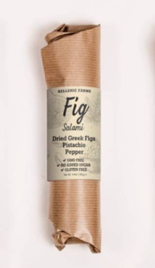 Gourmet Food Solutions, Inc. - Wholesale Salami - Vegan Fig Salami - Pistachio Pepper