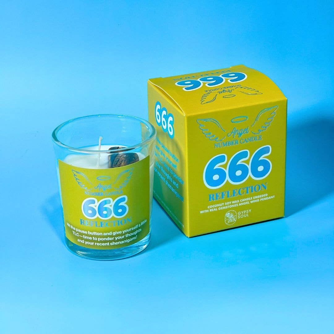 Gypsy Soul - Vente Bougie en bocal - Bougie Lotion Numéro d'Ange avec Pendentif Ange Pierre Précieuse Aile14