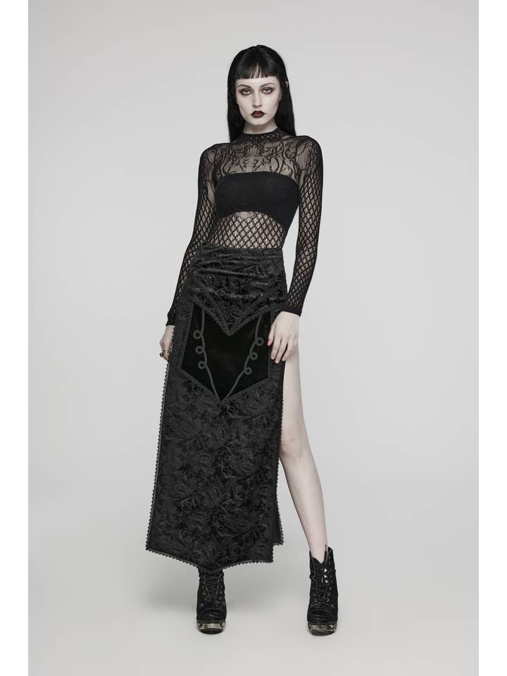 Western Fashion - Wholesale Dress - Women's - GOTH KNITTED DRESS