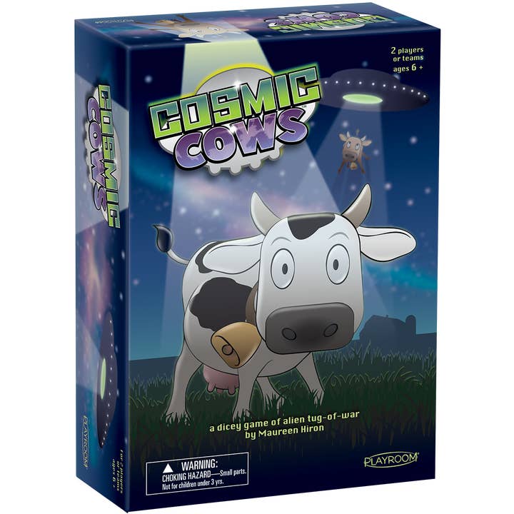 Ultra PRO Entertainment - Wholesale Board Game - Cosmic Cows Strategy Game Night Family Party Board Game