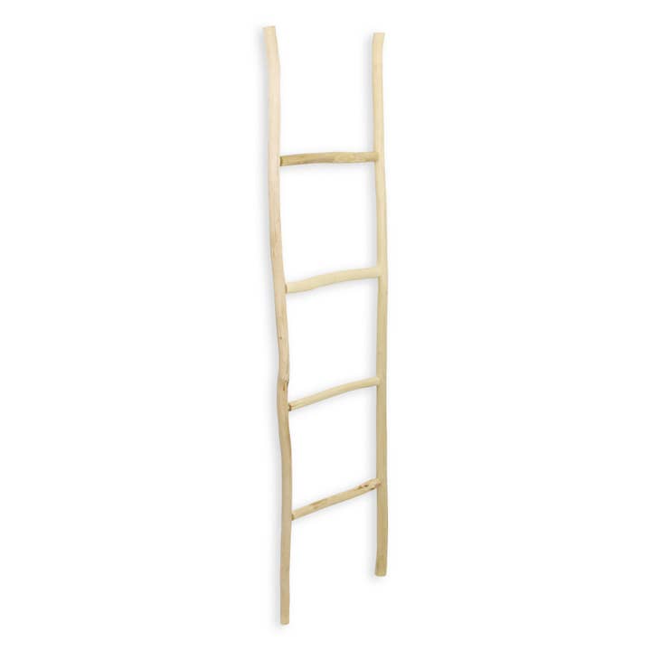 Cheungs Home Decor – wholesale Free-standing shelf – Theron Wood Ladder2