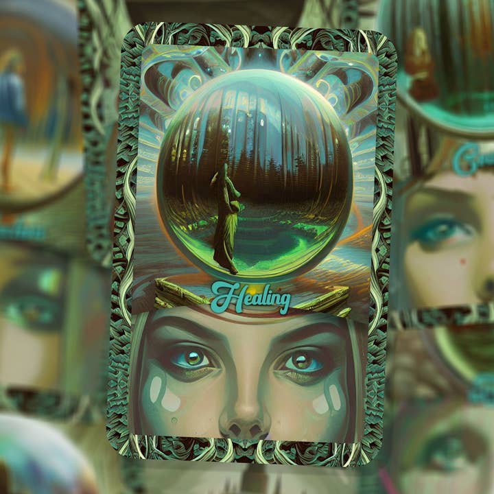 Ibiza Tarot USA – wholesale Tarot-kort – The Witches Prophecy - Orakel med kristallkula1