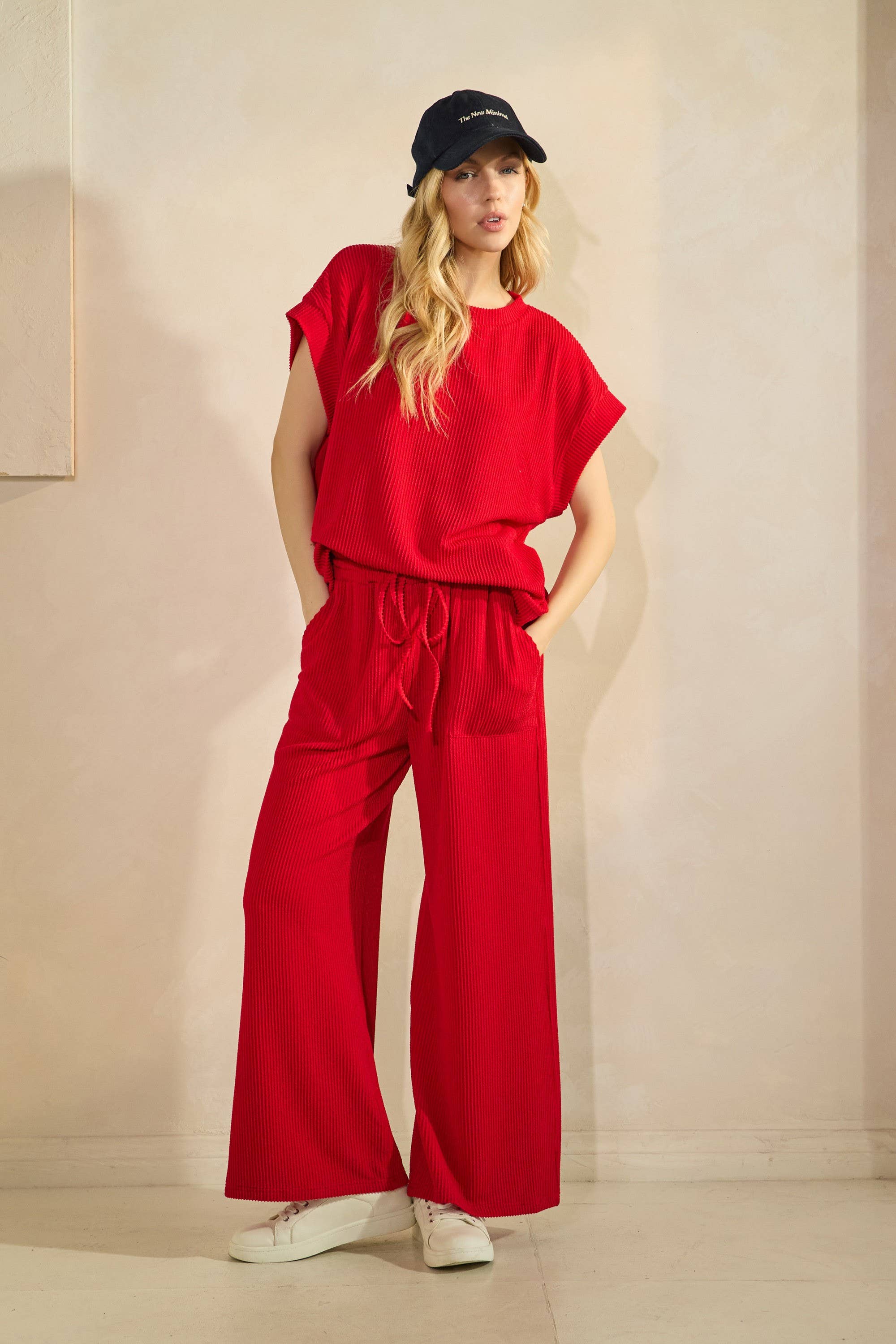 Sewn and Seen - Wholesale Mommy & Me Outfit Sets - Maternity - Striped Rib Knit Lounge Set15