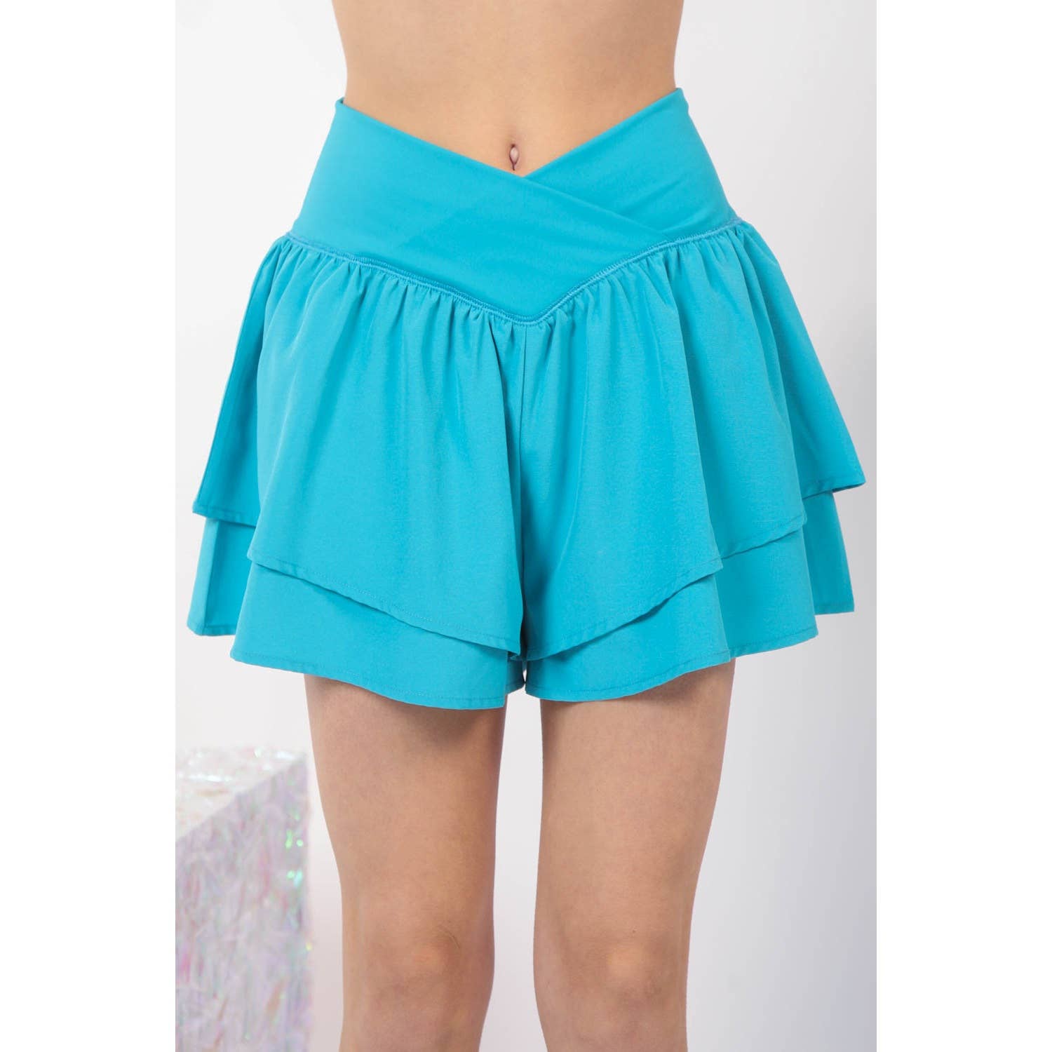 Apolline - Wholesale Athletic Shorts - Women's - V-Shaped Waist Athletics Activewear Shorts 0