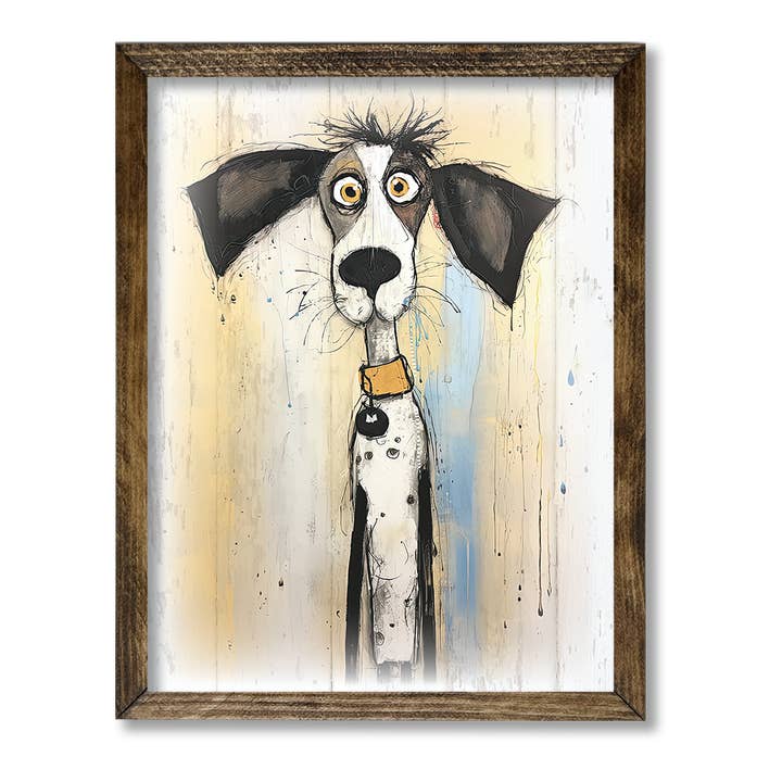TIMBERLAND FRAME DOG ARTWORK 5 for wholesale by Jarmz Designs